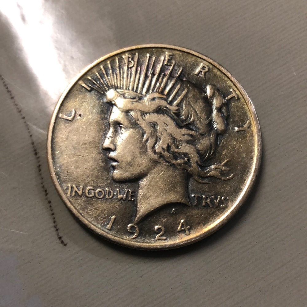 1924 Peace Silver Dollar